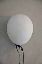 Ballong dekoration vgg, vit