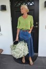 Fanny linneblus �ppelgr�n, S/M, J�rlevik
