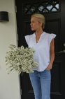 Blus Erika vit, S/M, Mix By Heart