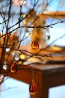 Droppe, Amber, 25-29 mm