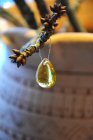 Droppe, Yellow Topaz, 25-29 mm