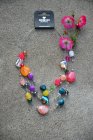Halsband frgade stenar flera rader, Gemini