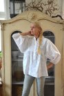 Blus, "Irmeline" vit, one size, Mix By Heart