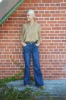 Jeans m�rk denim, st 42, Mix By Heart