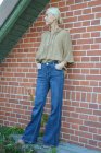Jeans m�rk denim, st 40, Mix By Heart
