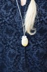 Halsband lngt m stor sten, 90427-00