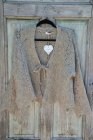 Kofta med knytdetalj, beige, one size, Gemini