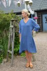 Linnekl�nning jeansbl�, L/XL, J�rlevik
