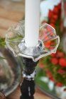 Ljusmanschett klar glas