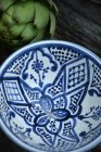 Marockansk skl Bl, traditionellt mnster, 15 cm