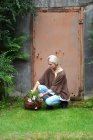 Ponchotrja, brun, one size, Mix By Heart, SLUT