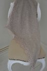 Spetsscarf taupe