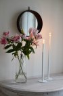 Spegel svart, Zef Design, stor