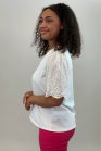 Syllan topp vit, S/M, Mix By Heart
