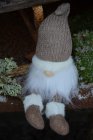 Tomte liten sittande khaki