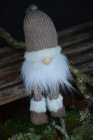 Tomte liten sittande khaki
