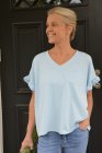 Topp "Lilian, ljusbl�, one size, Mix By Heart
