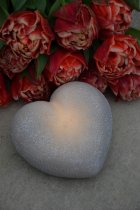 Hj�rta stenlook, batteribelysning