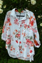 Blus Kelly blommig, one size, Mix By Heart