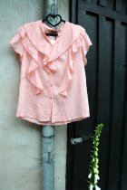 Blus, persika, S/M, Mix By Heart