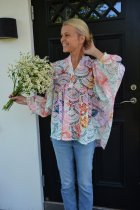 Blus Aria, multifrgad, one size, Gemini