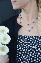 Halsband, dubbla rader, stjrnor, GEMINI