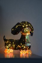 Hund belysning, inomhusdekoration