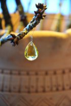 Droppe, Yellow Topaz, 20-24 mm