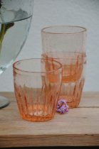 Iseo glas, rosa/korall, Olsson & Jensen