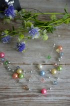 Halsband med runda prlor, Gemini, TILLFLLIGT SLUT