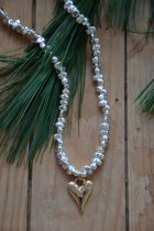 Halsband hj�rta, kort modell, Gemini