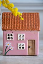 Hus Nyhavn mini rosa, Ib Laursen