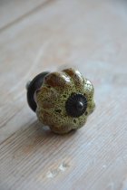 Porslinsknopp gr�nmix