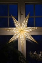 Pappersstjrna Lace, 80 cm