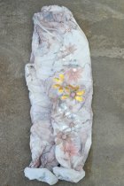 Magiska byxor, guld/silver/aprikos, one size