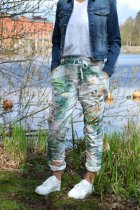 Magiska byxor, guld/silver/grn, one size
