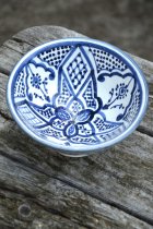 Marockansk skl Bl, traditionellt mnster, 15 cm