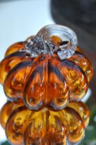 Glaspumpa, b�rnstensf�rgad, liten