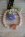 Armband, rosa stenar, Gemini