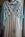 Kl�nning med brodyr, vit/turkos, one size, Gemini