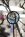 Glasklot p� pinne, klarglas, 60 mm