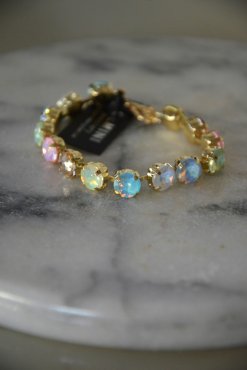 Armband f�rgade stenar,489-26, Gemini