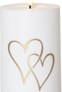 Batteriljus Hj�rtan