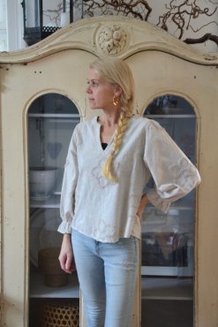 Blus, Melanie beige, S/M, Mix By Heart