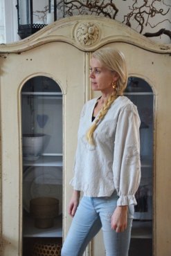 Blus, Melanie beige, S/M, Mix By Heart