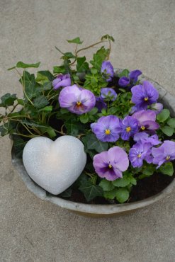 Hj�rta stenlook, batteribelysning