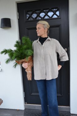 Blus Kelly beige one size, Mix By Heart