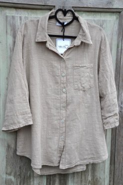Blus Kelly beige one size, Mix By Heart