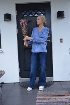 Blus Melanie jeansbl�, L/XL, Mix By Heart