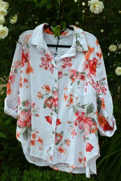 Blus Kelly blommig, one size, Mix By Heart